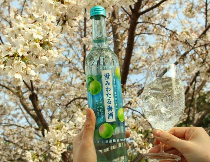 산토리 스미와타루 우메슈 500ml 무료배송 – 청명한 향기와 깔끔한 맛, 저도주 10% 디저트용 매실주