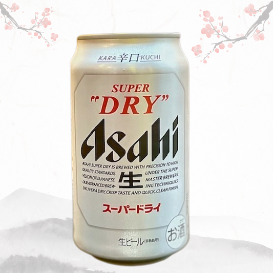 아사히 슈퍼 드라이 350ml × 24캔 무료배송 – 일본 판매량 1위, 전설의 드라이 맥주