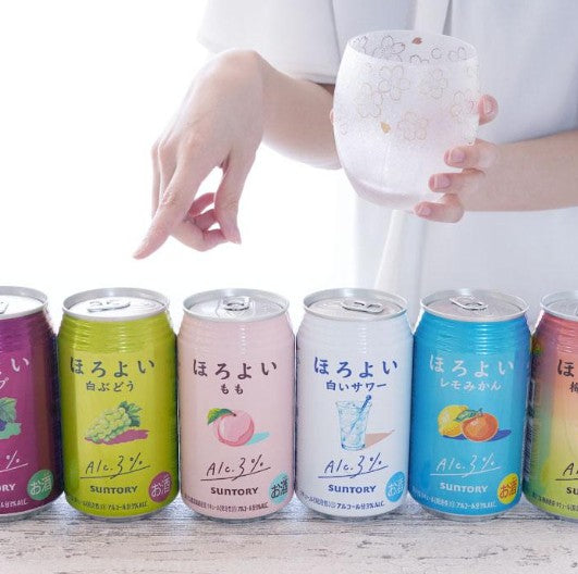 산토리 호로요이 12종 혼합 24캔 세트 (350ml × 24개입) 무료배송 – 일본 국민 저도주, 가장 인기 있는 12가지 맛을 한 번에