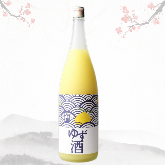 키타지마 소금 유자주 1.8L 7도 무료배송 - 상큼한 유자에 천일염 한 꼬집, 식사와 완벽한 조화