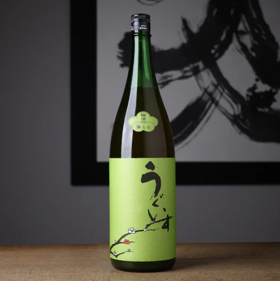 우구이스토마리 쿠루토로 (초록 라벨) 니고리 우메슈 1.8L 10도 무료배송 – 녹색병 속 과육 가득한 부드러움, 진한 니고리 타입으로 인기 폭발