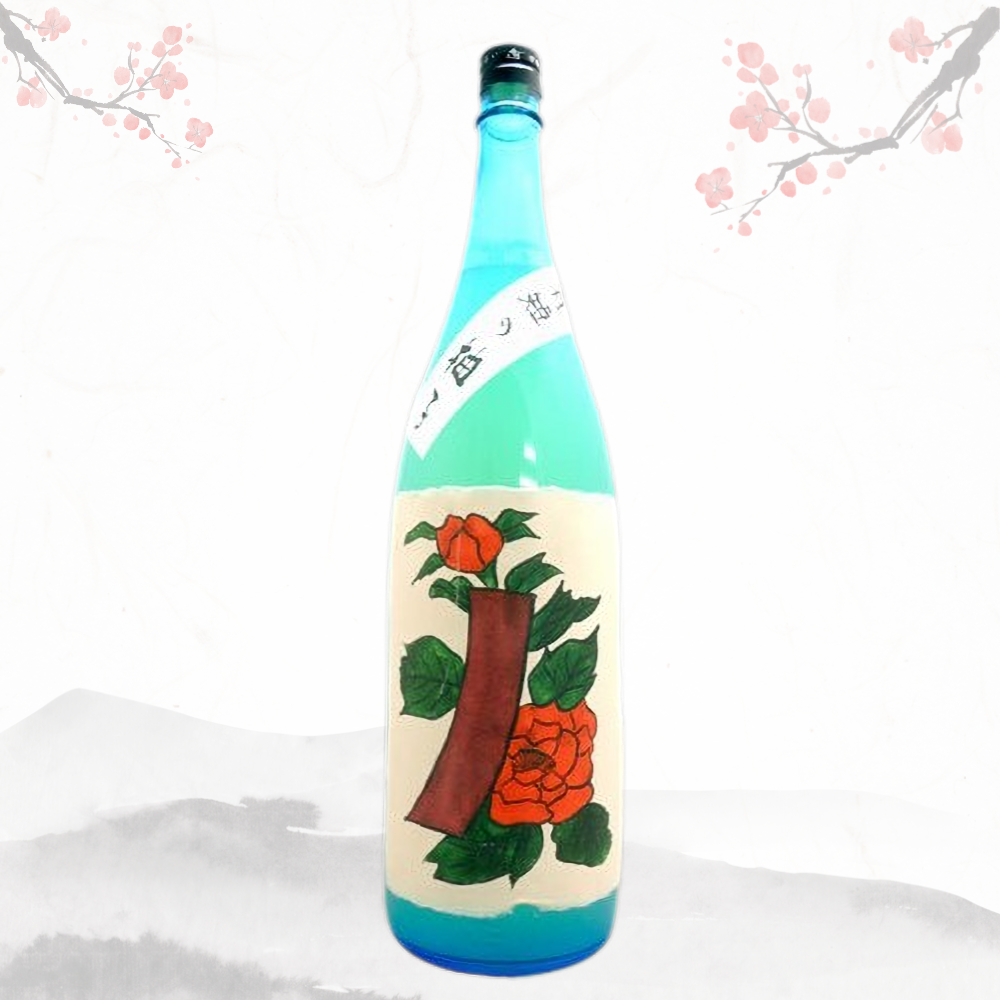 야기 주조 하나후다 아오탄 매실주 1.8L 12도 무료배송 - 맑고 청량한 매실 향과 깔끔한 여운 푸른 화투 라벨의 프리미엄 매실 리큐르