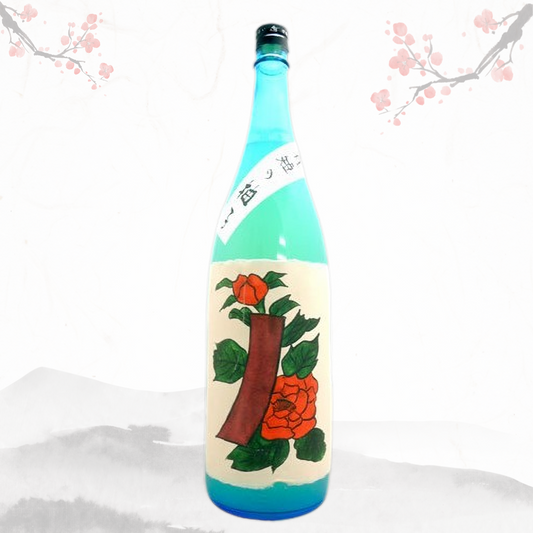 야기 주조 하나후다 아오탄 매실주 1.8L 12도 무료배송 - 맑고 청량한 매실 향과 깔끔한 여운 푸른 화투 라벨의 프리미엄 매실 리큐르