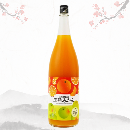 나카노BC 기슈 우메슈와 완숙 미칸(감귤) 1.8L 12도 무료배송 - 상큼하게 달콤한 와카야마 시트러스 우메슈의 정석