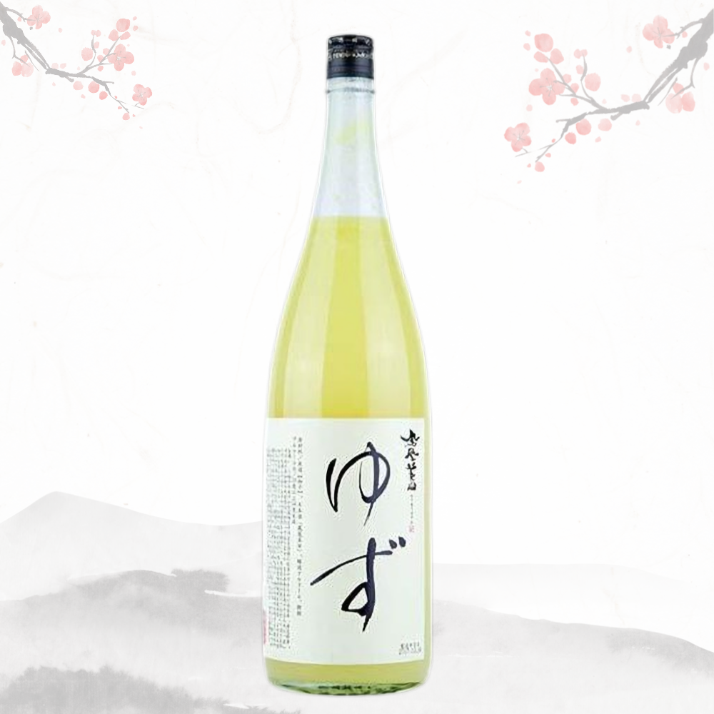 호우오우비덴 유자주 1.8L 13도 무료배송 - 긴조 사케를 베이스로 사용,유자향의 우아함과 바디감을 살린 프리미엄 유자 리큐어