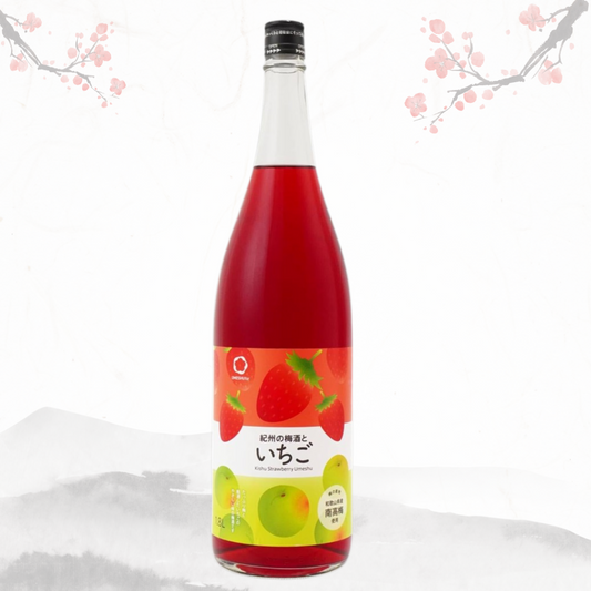 나카노BC 기슈 우메슈와 딸기 1.8L 12도 무료배송 - 진한 딸기 과즙과 부드러운 우메슈의 조화 대용량 홈파티 베스트