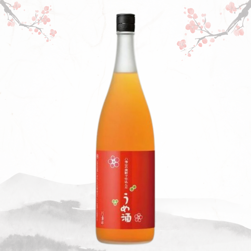 핫카이산 소주로 빚은 우메슈 1.8L 14도 (레드 라벨) 무료배송 – 깊고 부드러운 풍미의 프리미엄 매실주