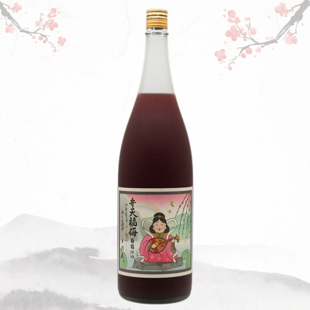 에비스 벤텐 후쿠우메 우메슈 12.4% 1.8L 무료배송 – 브랜디와 포도과즙을 블렌딩한 프리미엄 선물용 매실주