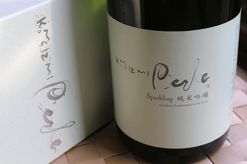 카메이즈미 스파클링 준마이 긴조 페를레 13도 720ml - 샴페인을 넘어선 우아함! 고치현의 보석