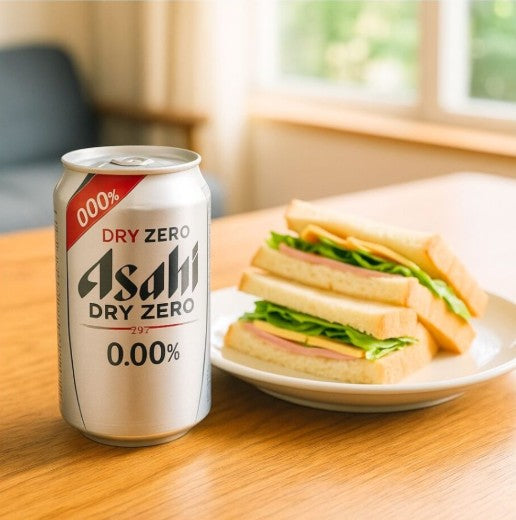 아사히 드라이 제로 350ml x 24캔 무료배송 – 6년 연속 1위! 맥주의 맛 그대로, 칼로리 0·알코올 0.00%
