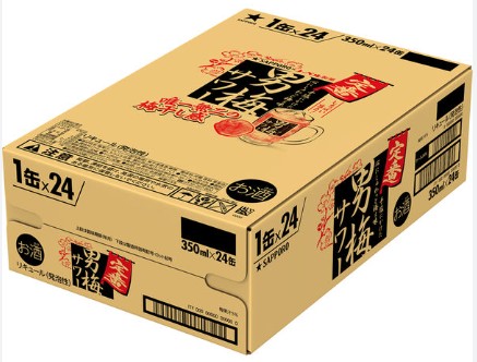 삿포로 오토코우메 사워 350ml × 24캔 무료배송 – 유일무이한 짭짤 감칠맛, 일본 국민 매실 사워