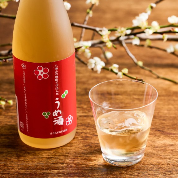 핫카이산 소주로 빚은 우메슈 1.8L 14도 (레드 라벨) 무료배송 – 깊고 부드러운 풍미의 프리미엄 매실주