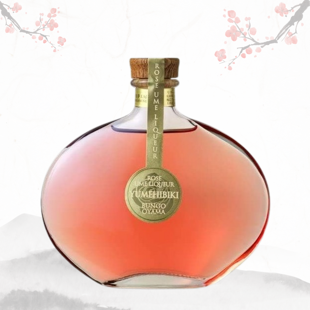 유메히비키 로즈 우메슈 200ml 12% 무료배송 – 정성 담은 장미꽃잎과 매실의 조화, 선물용 감성 리큐어
