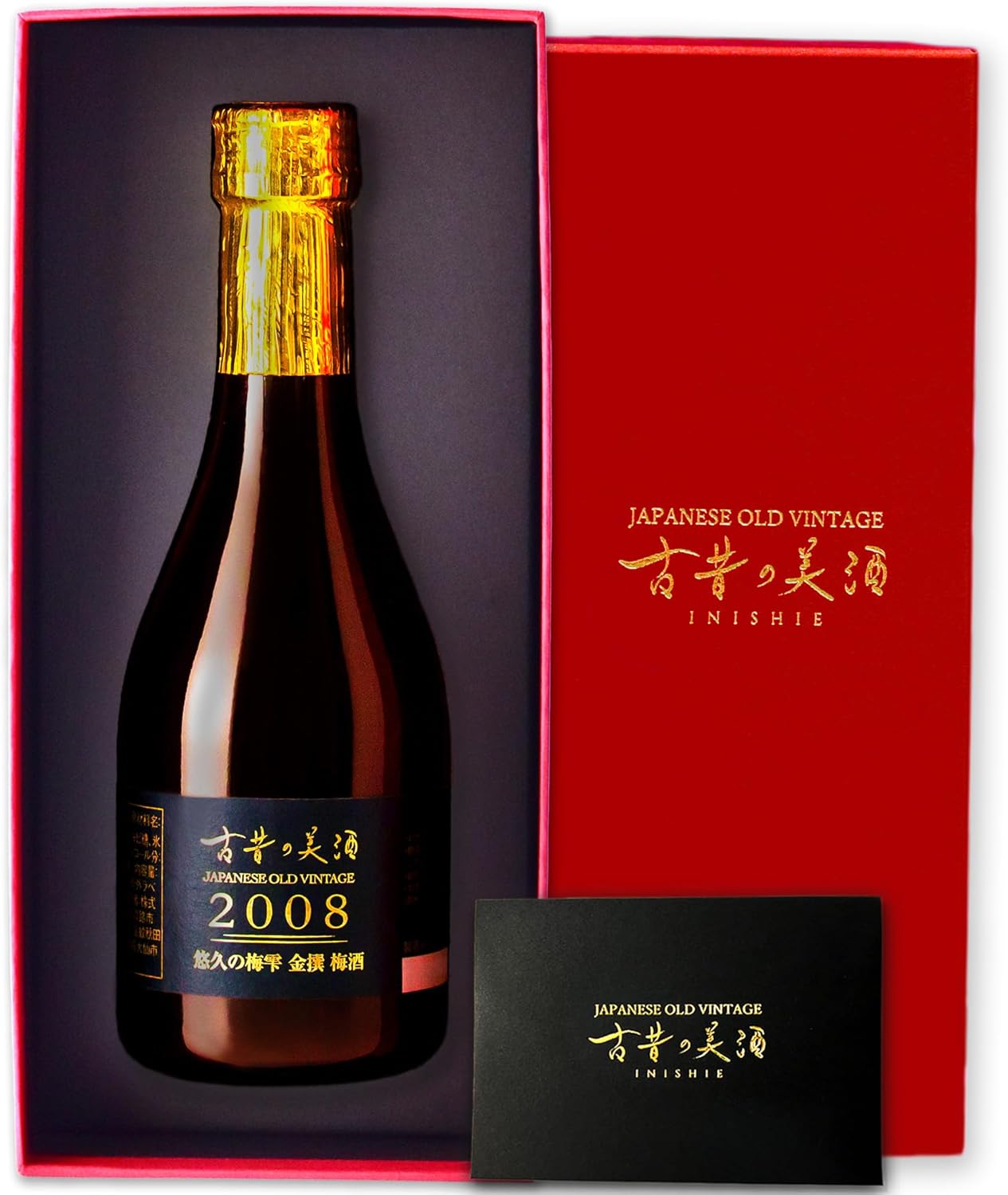유큐노 우메시즈쿠 2008 금선 빈티지 매실주 300ml 16.8도 무료배송 - 장기 숙성 일본주 베이스와 남고매실의 깊이를 담은 프리미엄 한정판