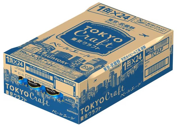 도쿄 한정 감성 그대로 “산토리 Tokyo Craft 페일 에일” 350ml × 24캔 무료배송
