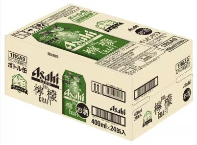 아사히 더 레몬 크래프트 그린 레몬 400 ml x 24개 무료배송 – 싱그러운 초록 레몬의 깊은 향
