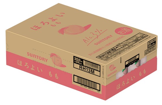 산토리 호로요이 백도 복숭아 사와 350ml (3%)x24캔 무료배송