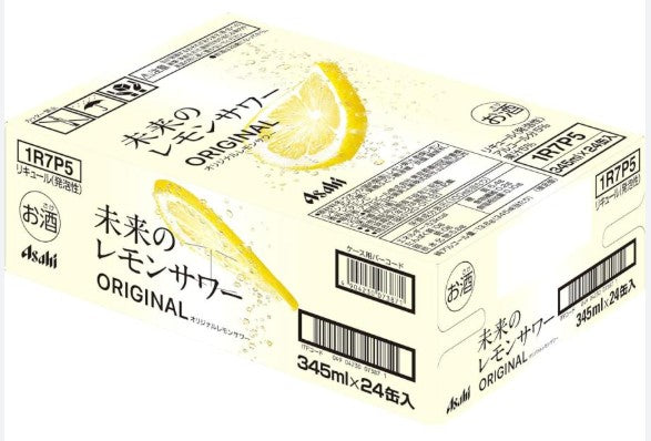 [아사히] 미래의 레몬사와 ORIGINAL 345ml × 24캔 무료배송 – 인공의 시대를 끝낸 진짜 레몬 한 잔
