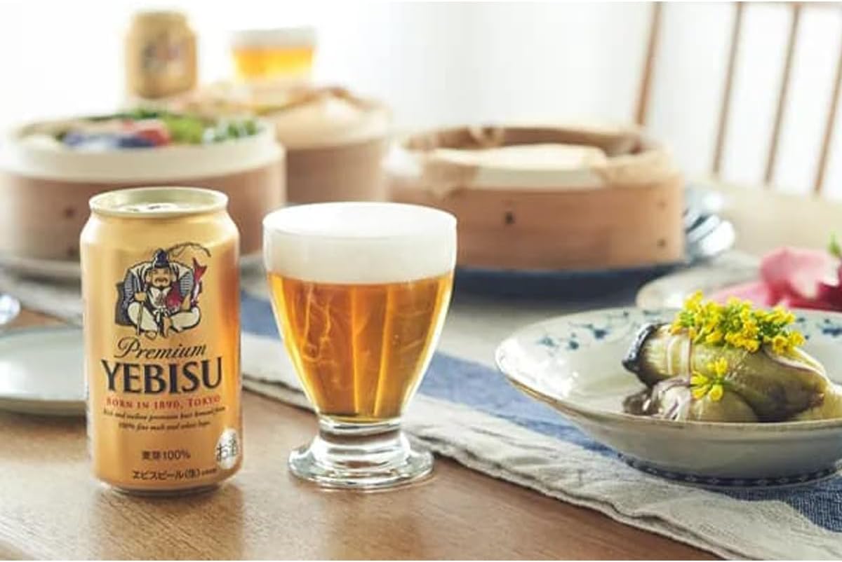 삿포로 에비스 프리미엄 맥주 350ml × 24캔 무료배송 – 130년 전통의 깊은 맛, 일본 프리미엄 맥주의 상징