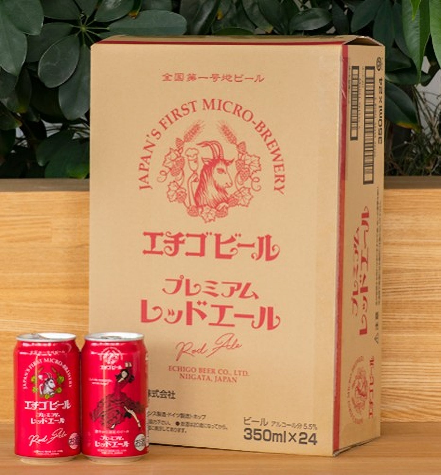 에치고 비어 레드 에일 350ml × 24캔 무료배송 – 붉은 빛의 깊은 풍미, 장인의 에일