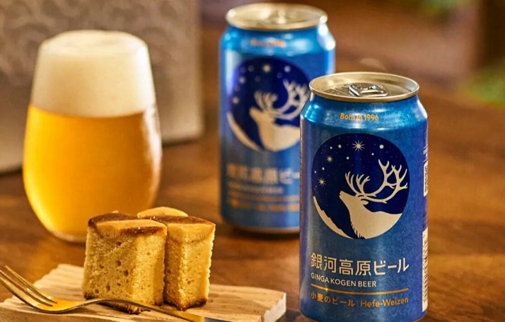 눈내리는 별의 마을에서 온 맥주! 긴가고원 밀 맥주 350ml × 24캔 무료배송 – 일본 현지 인기 밀맥주