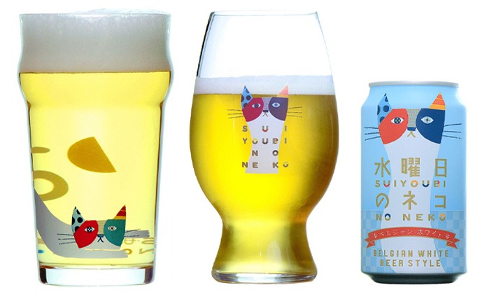 수요일의 고양이 350ml x 12캔 세트 무료배송 – 부드럽고 상큼한 벨기에식 프리미엄 맥주