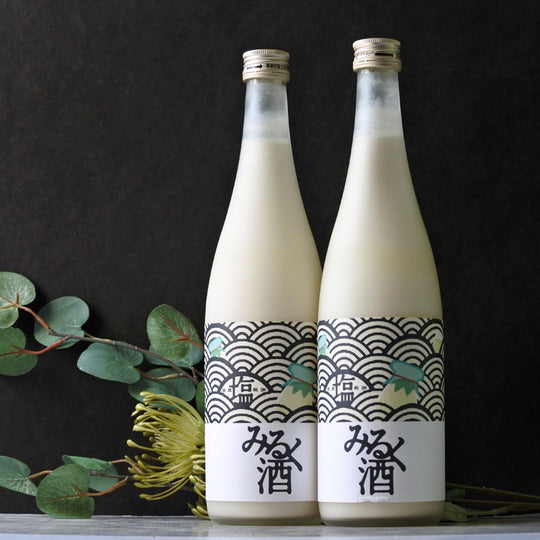 키타지마 소금 밀크 720ml 7도 무료배송 - 연유와 치즈의 부드러움에 소금 한 꼬집, 달지 않게 사르르 녹는 디저트 리큐르