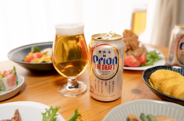 [오키나와 감성] 오리온 드래프트 맥주 350ml × 24캔 무료배송 – 남국 오키나와 NO.1 청량한 한 모금
