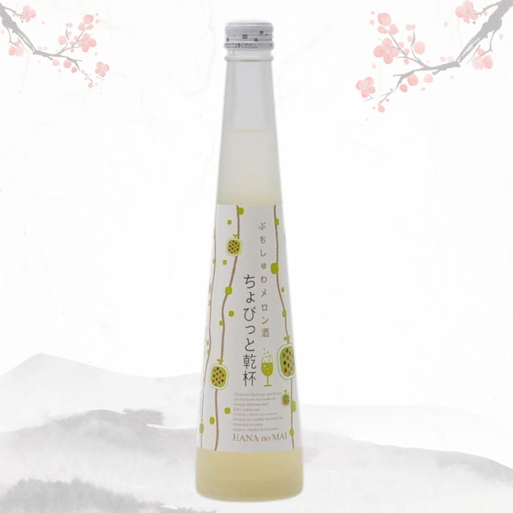 하나노마이 푸치슈와 멜론주 300ml 6도 무료배송 - 미발포 멜론의 향긋함과 쌀 단맛의 조화