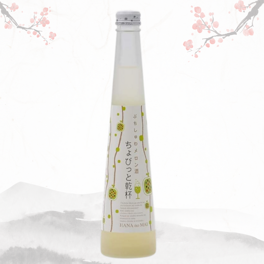 하나노마이 푸치슈와 멜론주 300ml 6도 무료배송 - 미발포 멜론의 향긋함과 쌀 단맛의 조화