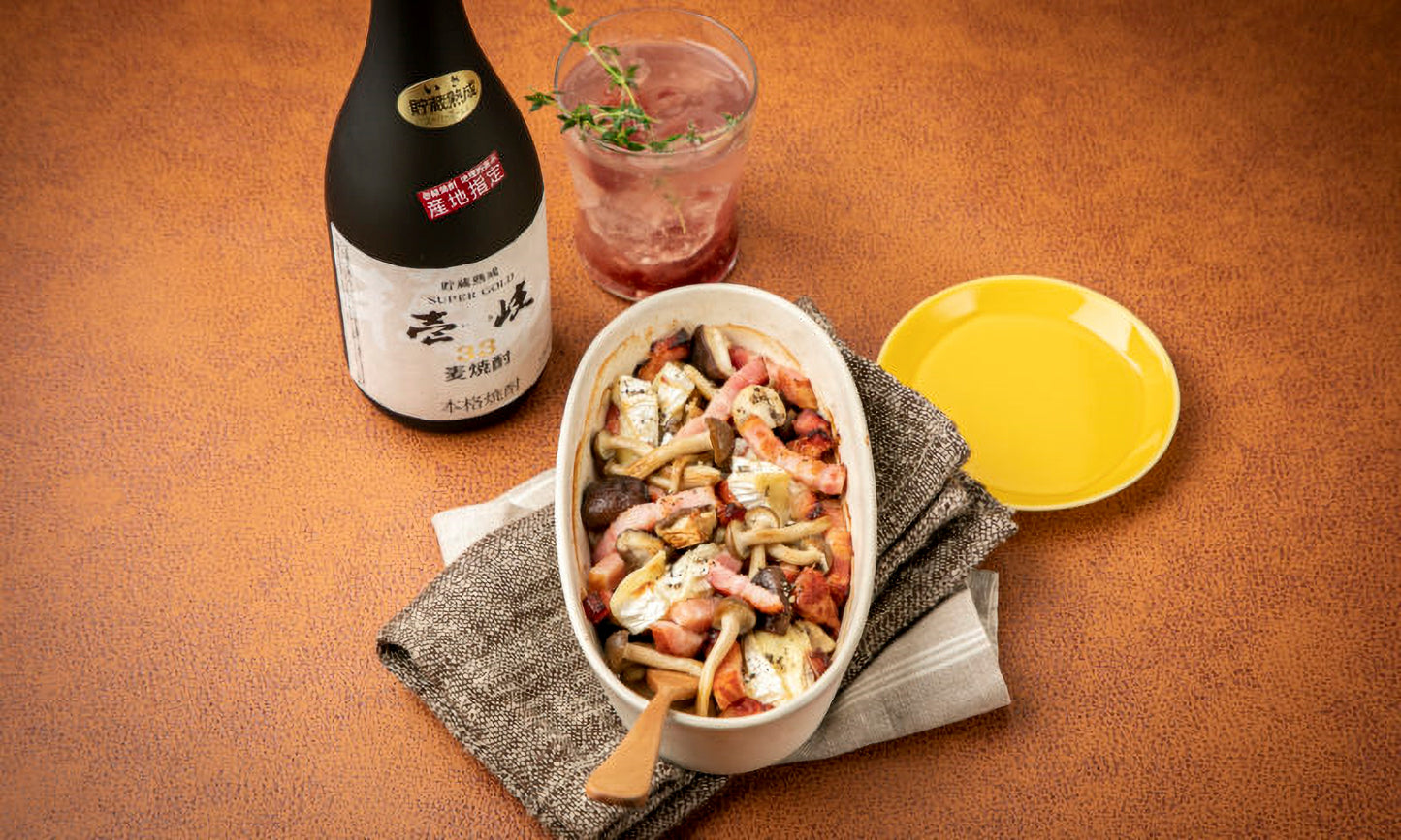 이키 슈퍼 골드 33도 — 화이트오크 숙성 보리소주 720 ml 무료배송