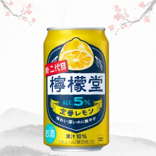 레몬도(레몬당) 정통 레몬사와 5% [코카콜라] 350ml × 24캔 무료배송 – 일본 국민 사와