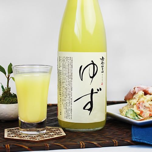 호우오우비덴 유자주 720ml 13도 무료배송 - 긴조 사케를 베이스로 사용,유자향의 우아함과 바디감을 살린 프리미엄 유자 리큐어