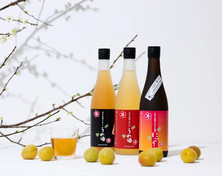 핫카이산 소주로 빚은 우메슈 720ml 14도 (레드 라벨) 무료배송 – 깊고 부드러운 풍미의 프리미엄 매실주