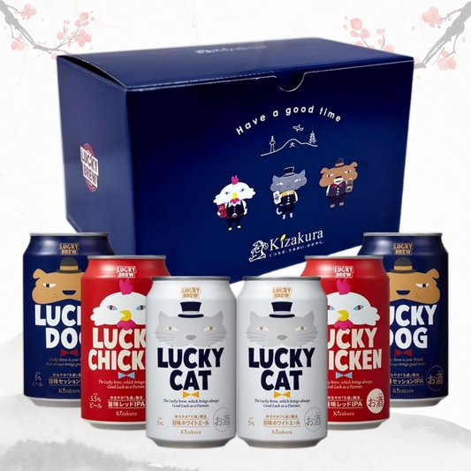 럭키캣·럭키도그·럭키치킨 3종 6캔 세트 무료배송 – 지친 하루를 웃게 만드는 귀여운 행운의 크래프트 맥주