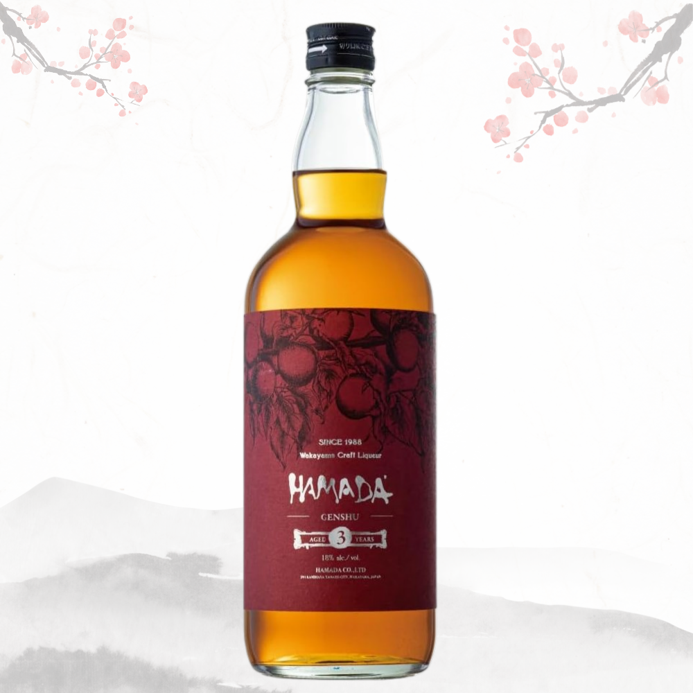 하마다 레드 라벨 720ml 18도 무료배송 – 3년 숙성으로 깊어진 진한 풍미의 프리미엄 우메슈