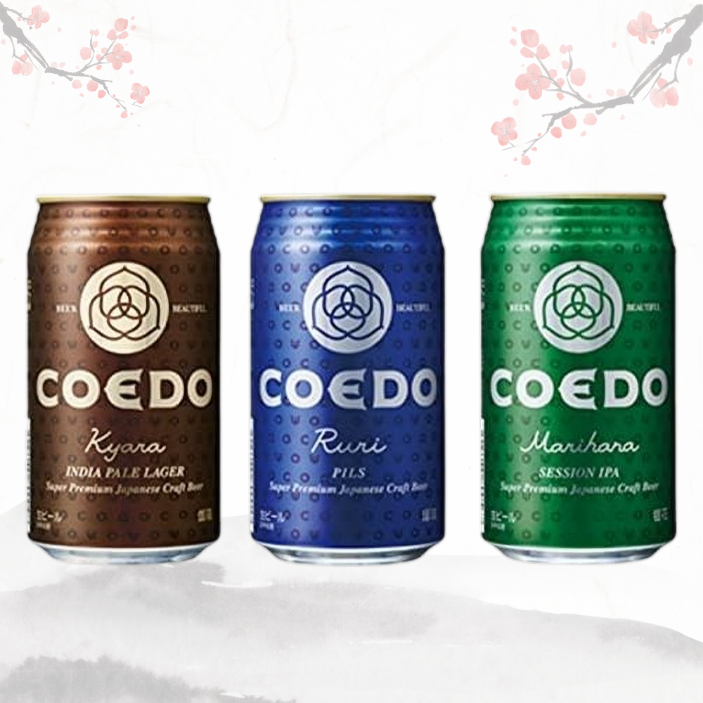 코에도 크래프트 맥주 3종 × 8캔 , 24캔 무료배송 – 일본 젊은층이 열광하는 24캔 프리미엄 혼술 세트