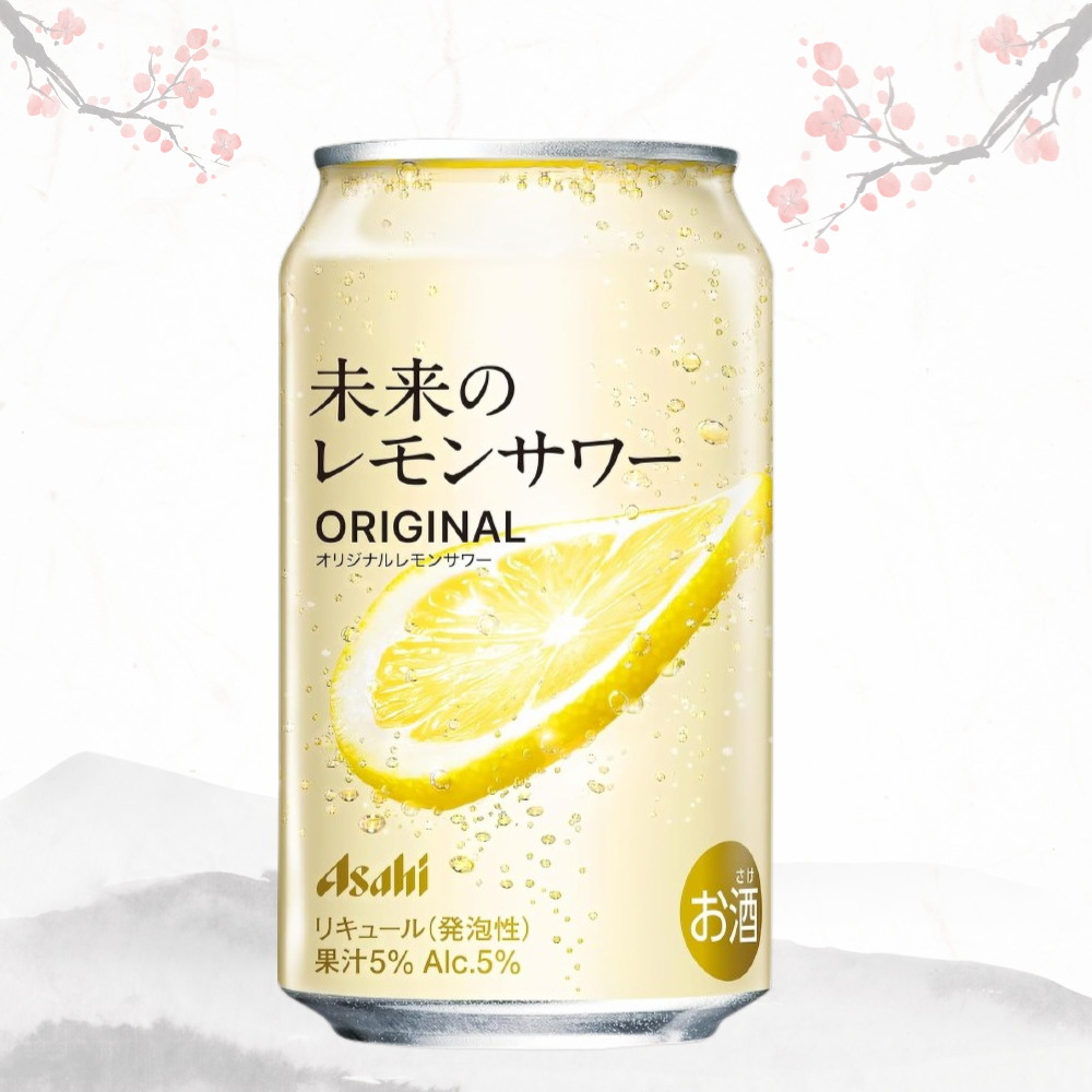 [아사히] 미래의 레몬사와 ORIGINAL 345ml × 24캔 무료배송 – 인공의 시대를 끝낸 진짜 레몬 한 잔