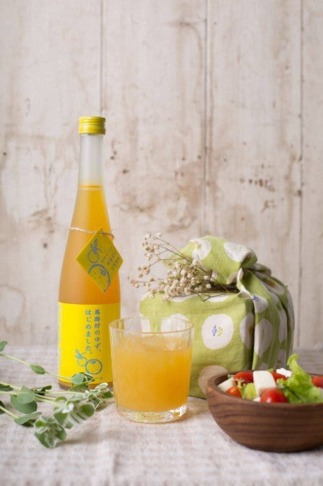 시노자키 마루지무라의 유자 '하지메마시다' 유자 리큐어 6도 500ml 무료배송 - 유자 과즙과 벌꿀의 부드러움이 어우러진 상큼달콤 리큐어
