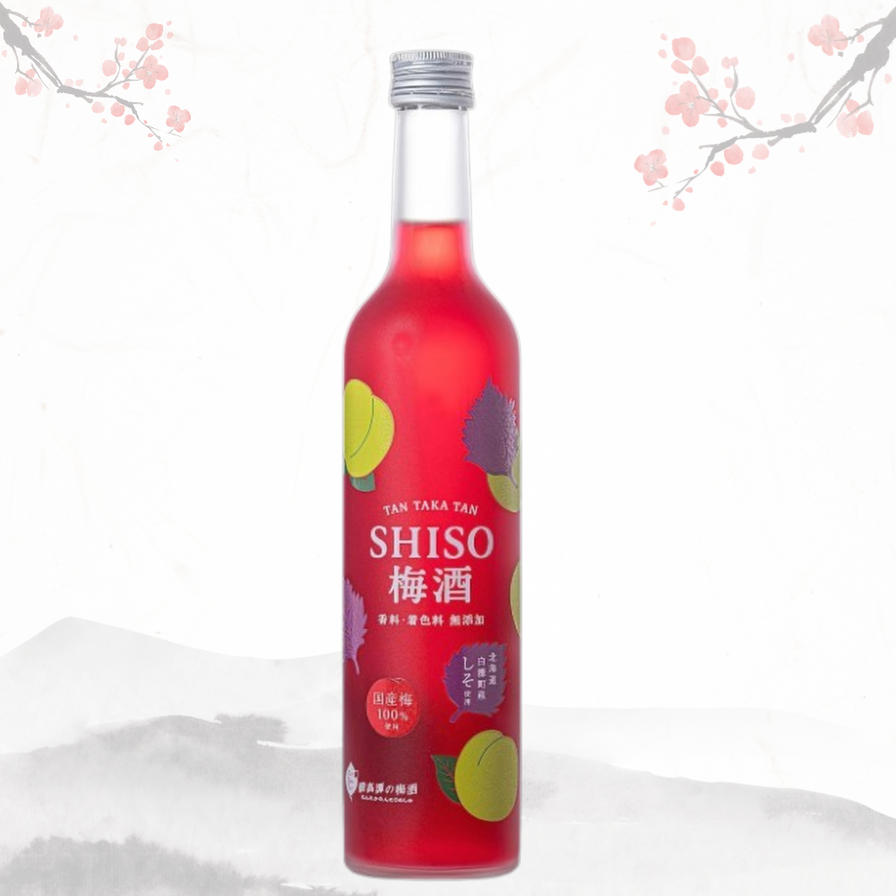 탄타카탄 시소 매실주 500ml 12도 무료배송 - 루비빛 시소향과 산뜻한 단산미