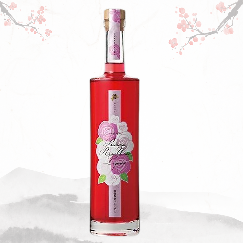 유메히비키 장미 매실주 프리미엄 500ml 14도 무료배송 – 장미 향 2배의 화사한 플로럴 디저트 리큐르