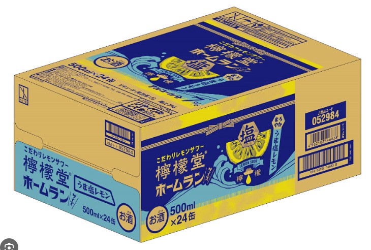 레몬도 정통 레몬 사와 과즙 10% 알콜 5% [코카콜라] 500ml 홈런사이즈 × 24캔 무료배송 – 일본 국민 사와