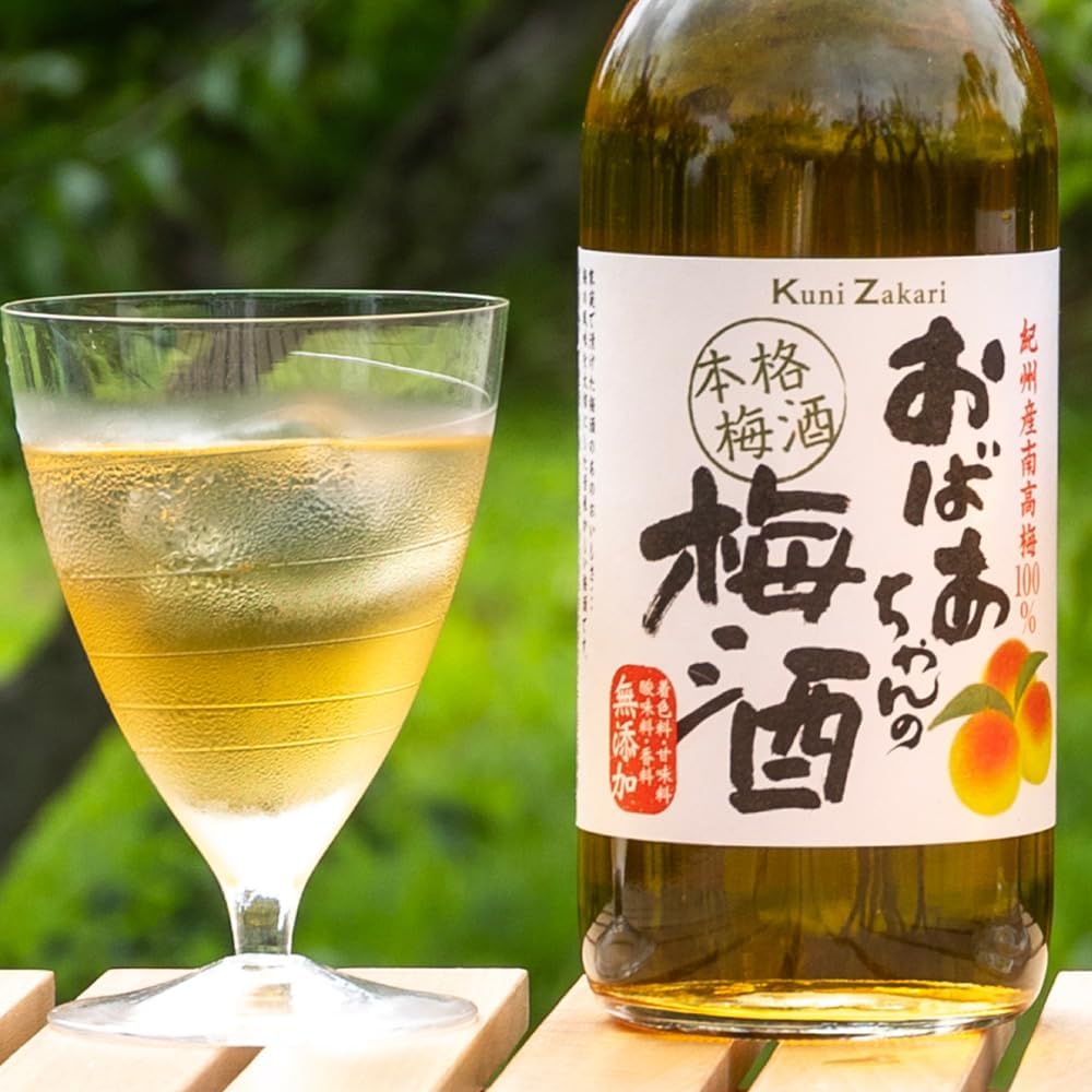 나카노 주조 쿠니자카리 ‘할머니의 우메슈’ 1.8L 14도 무료배송 - 깊고 깨끗한 매실 풍미의 무첨가 클래식