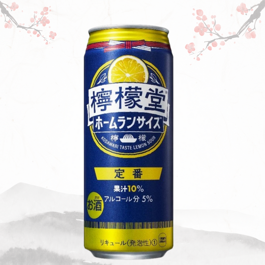 레몬도 정통 레몬 사와 과즙 10% 알콜 5% [코카콜라] 500ml 홈런사이즈 × 24캔 무료배송 – 일본 국민 사와