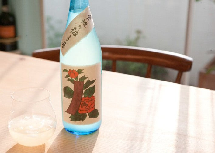 야기 주조 하나후다 아오탄 매실주 720ml 12도 무료배송 - 맑고 청량한 매실 향과 깔끔한 여운 푸른 화투 라벨의 프리미엄 매실 리큐르