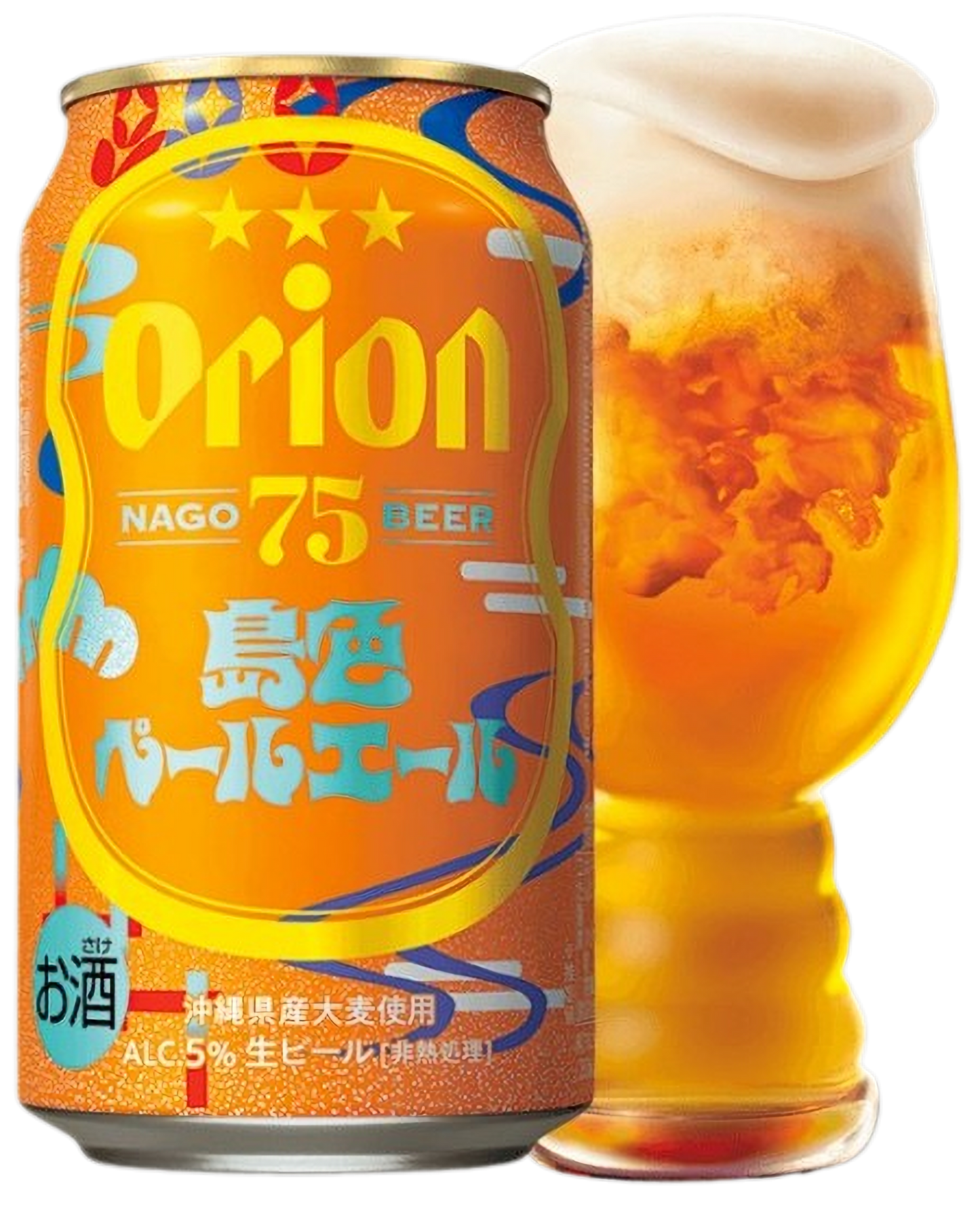 오리온 75비루 350ml × 24캔 무료배송 – 오키나와산 몰트 100%, 더블 홉 공법