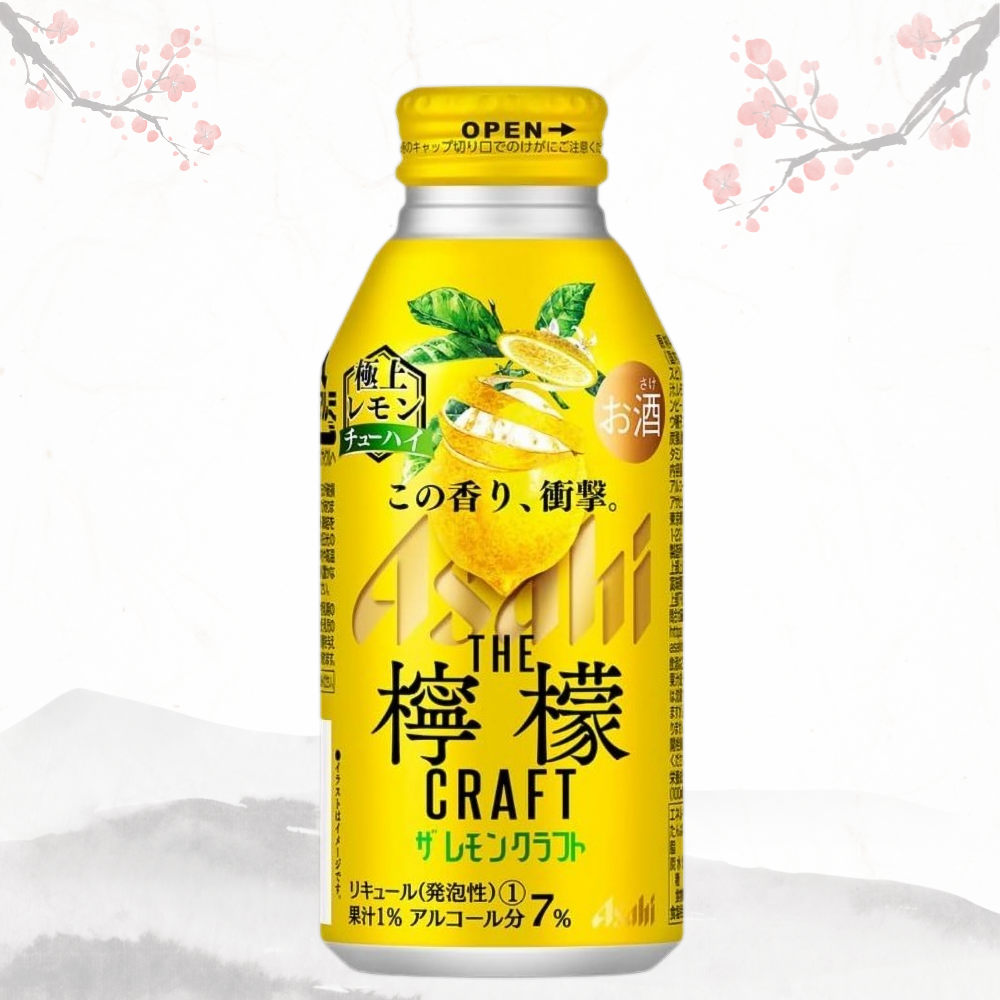 아사히 더 레몬 크래프트 극상 레몬 400 ml x 24캔 무료배송 – 레몬 통을 품은 프리미엄 사와