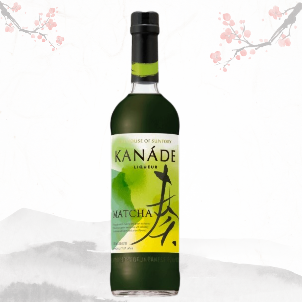 산토리 KANÁDE 맛차 700ml 20도 무료배송 - 진한 녹차의 향과 쌉싸래함이 살아있는 프리미엄 그린 리큐르