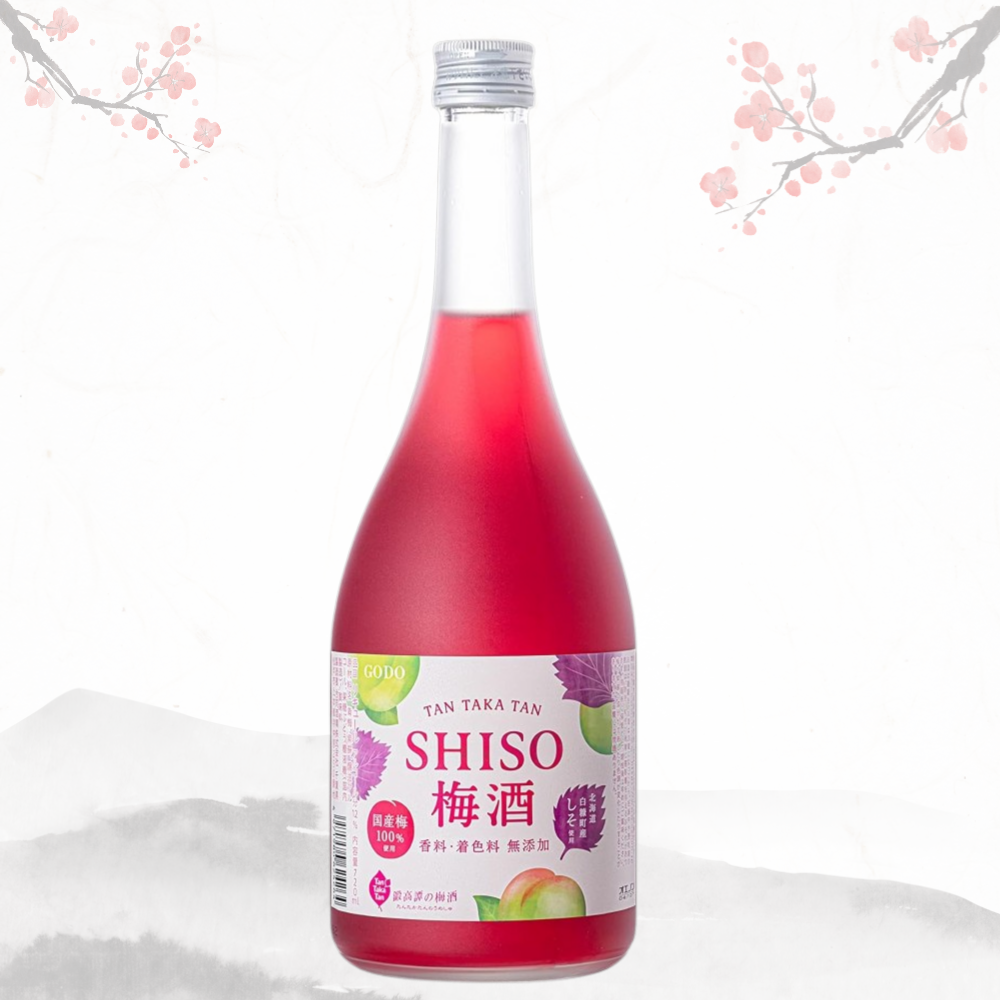 탄타카탄 시소 매실주 720ml 12도 무료배송 - 루비빛 시소향과 산뜻한 단산미