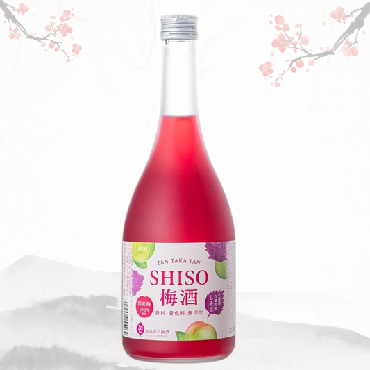 탄타카탄 시소 매실주 720ml 12도 무료배송 - 루비빛 시소향과 산뜻한 단산미